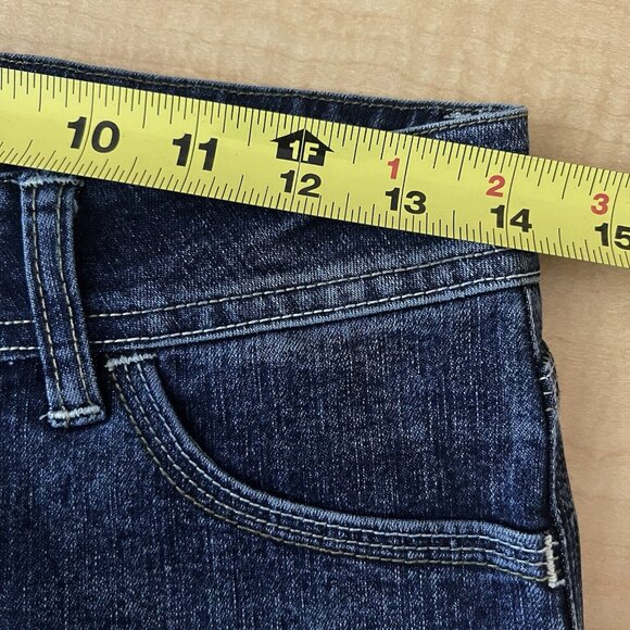 CDN JEANS Canadian Club Women's Blue Denim Jeans Sz 29 Boot Cut Stretch Mid Rise - Picture 8 of 11